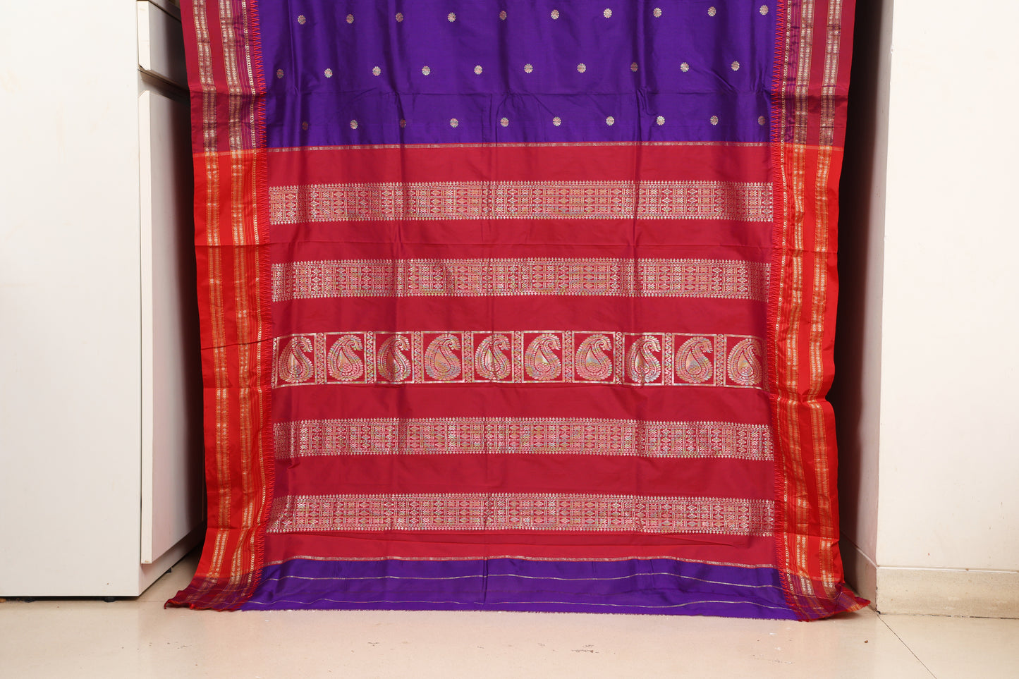 Royal Blue Narayanpeth Saree