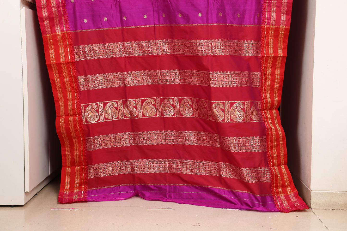Royal Magenta Narayanpeth Saree