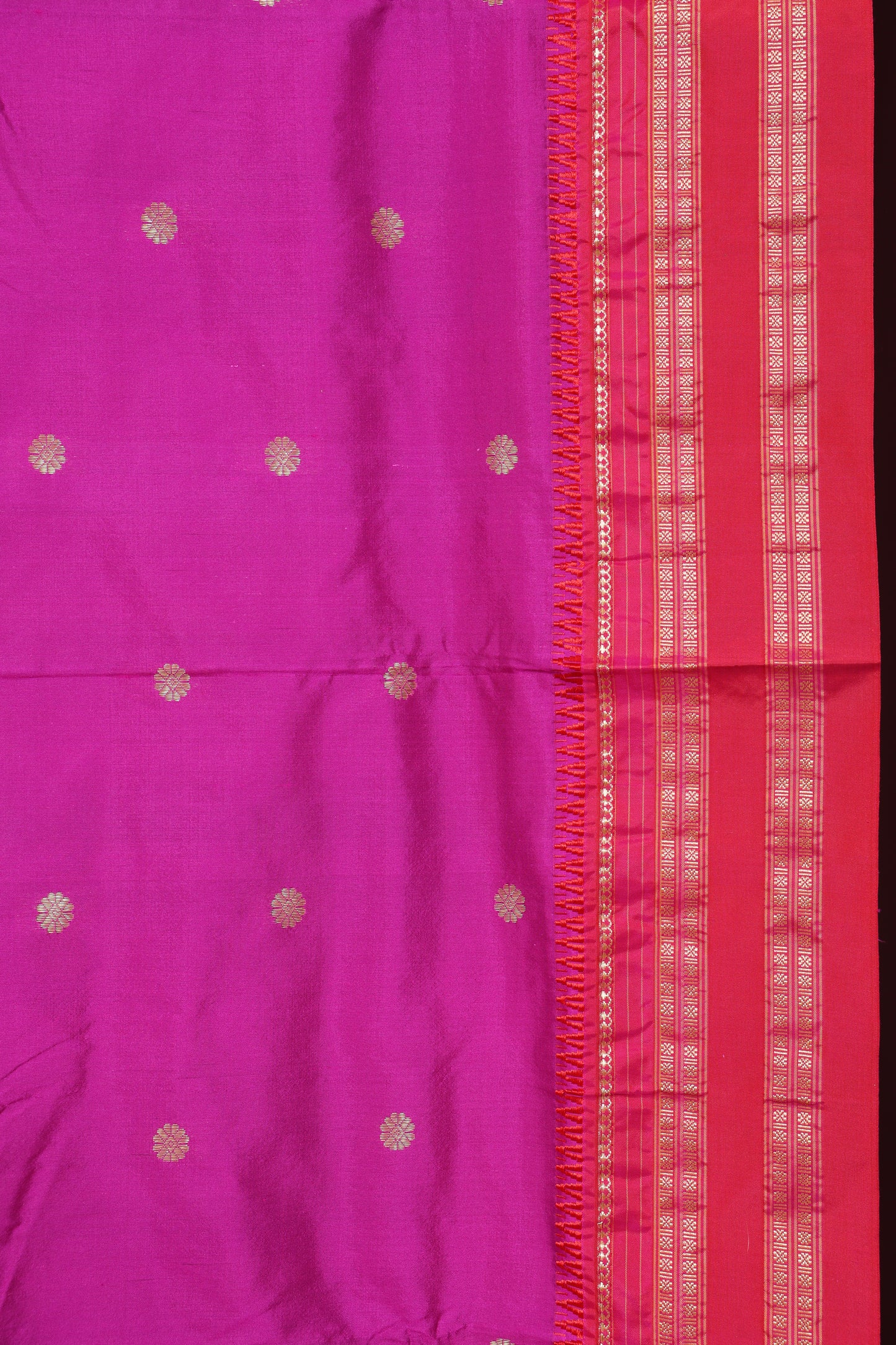 Royal Magenta Narayanpeth Saree