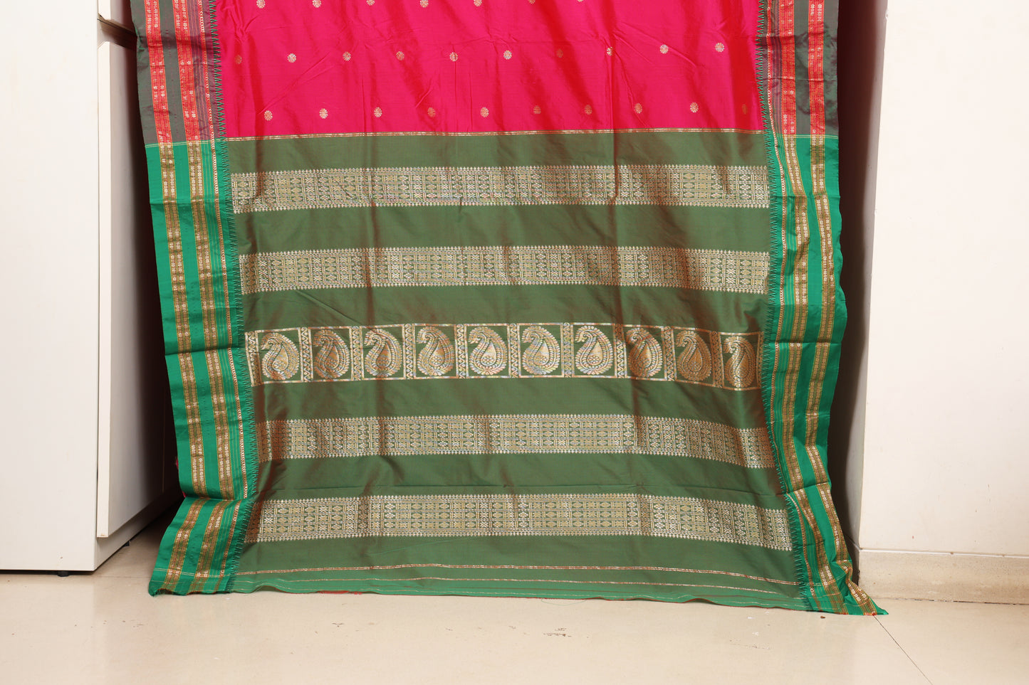 Rani Pink Narayanpeth Saree