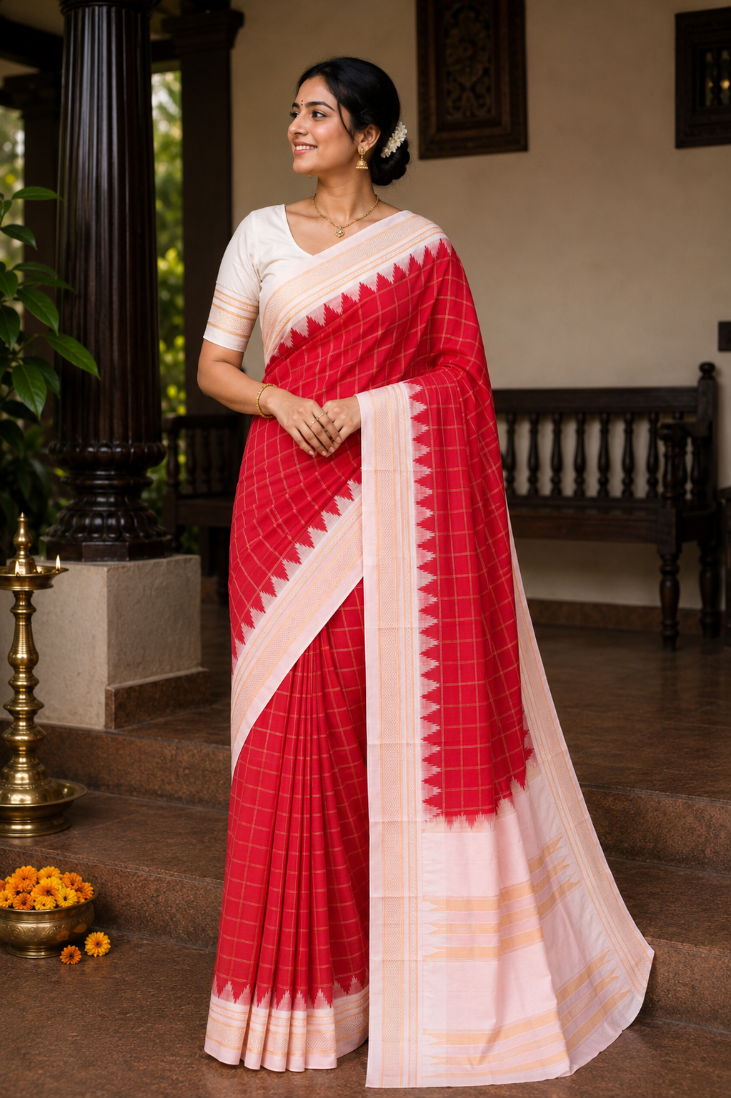 Rani Pink Ilkal Paithani