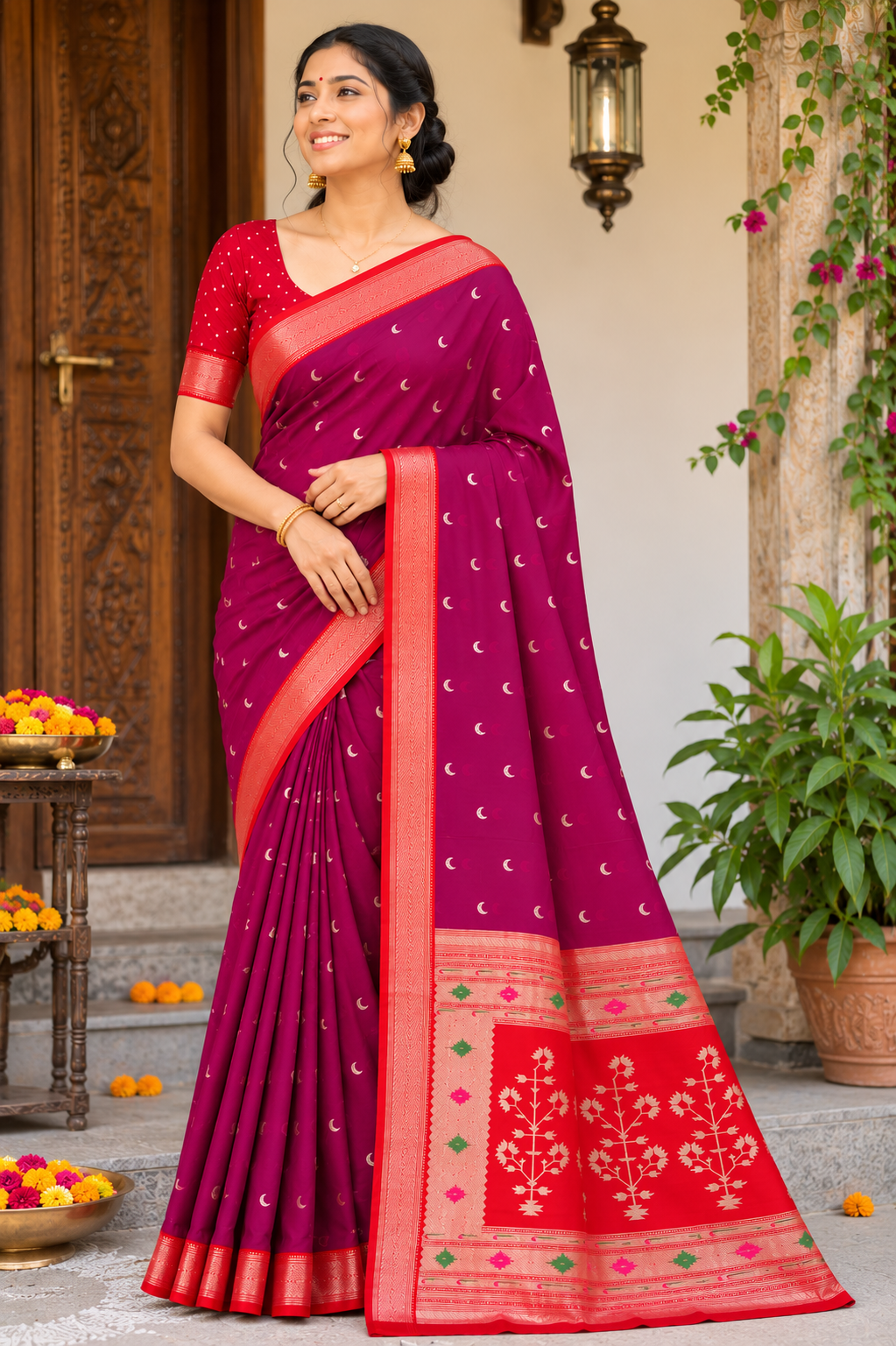 Regal Wine Purple Chandrakor Everyday
