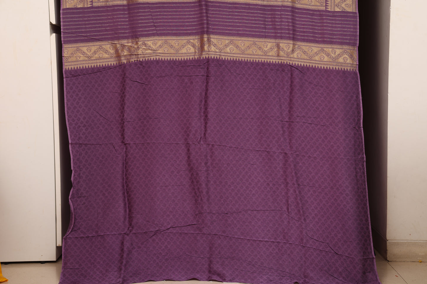 Baby Piny and Lavender  Peacock Brocade Paithani
