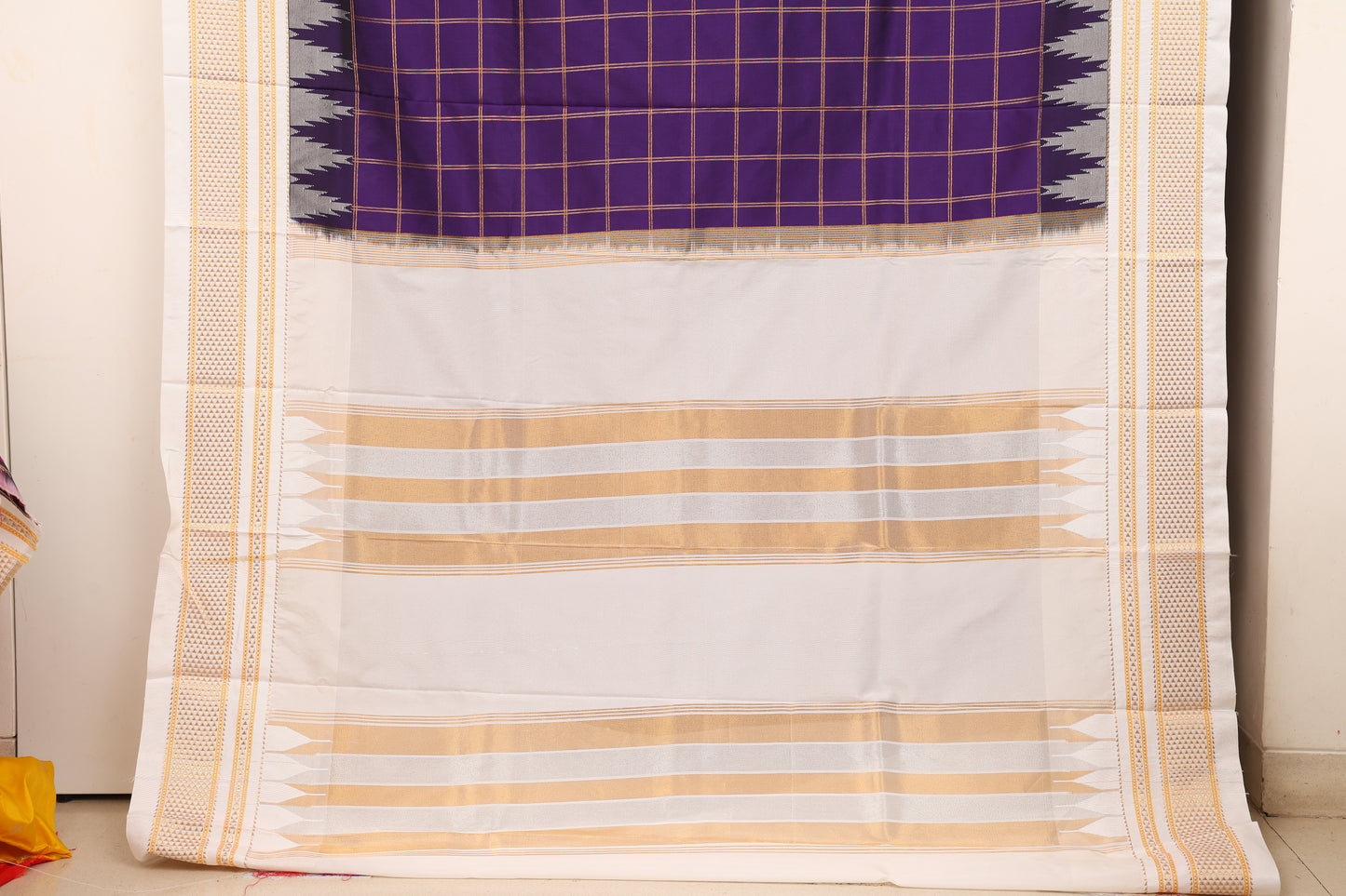 Deep Violet Ilkal Paithani
