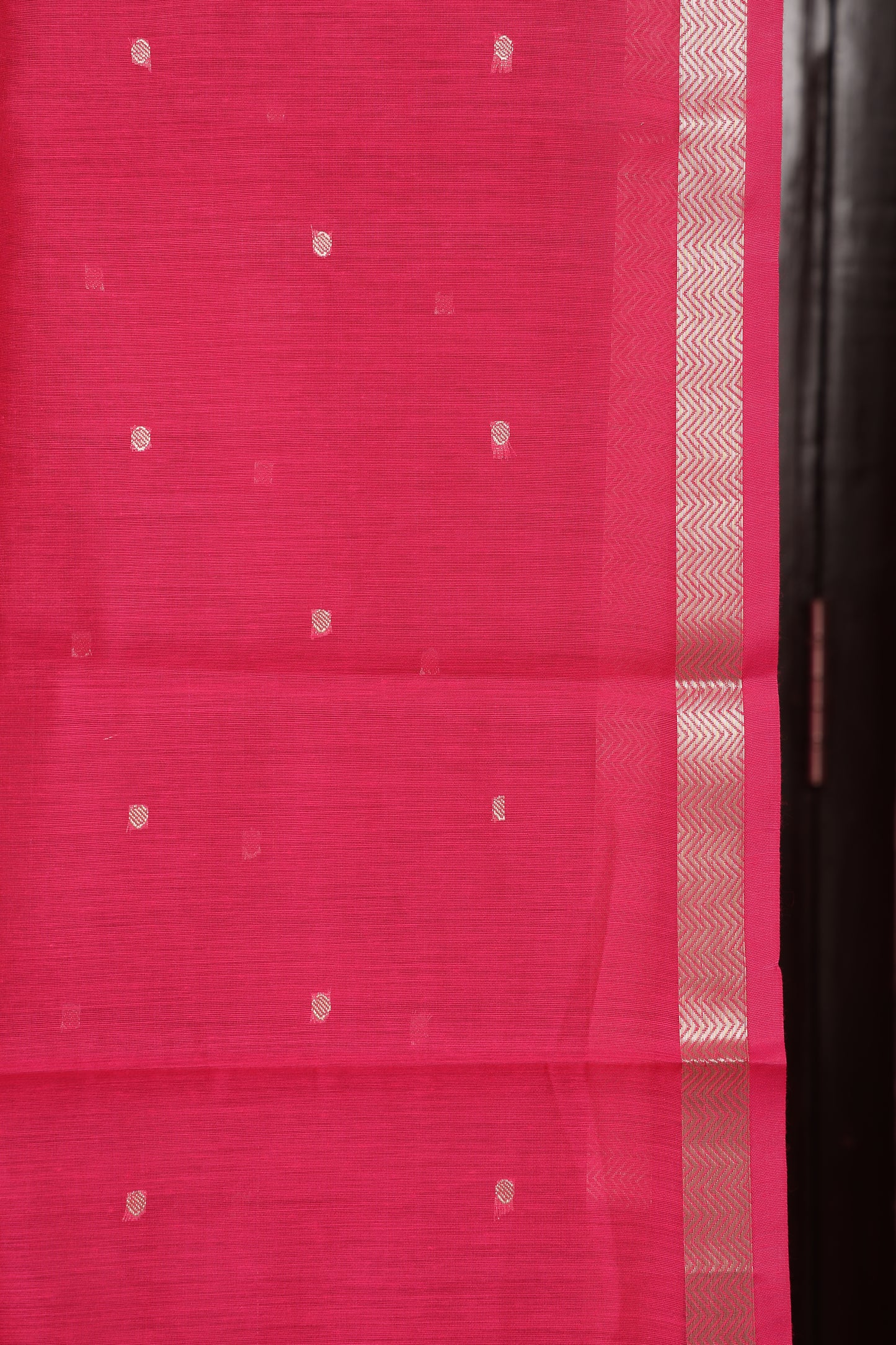 Rani Pink Maheshwari Saree