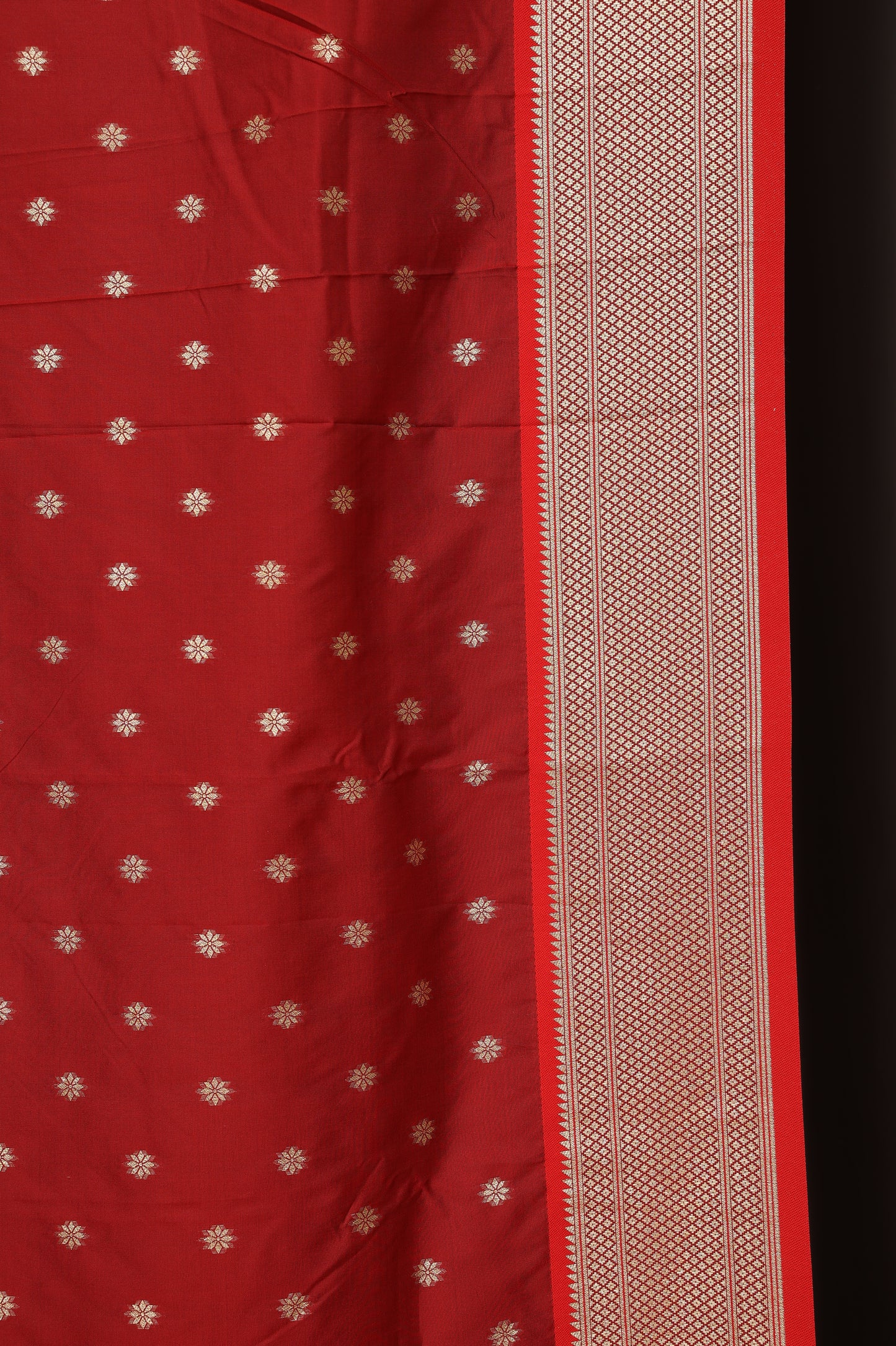 Deep Maroon Maharani Paithani