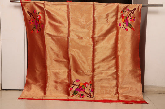 Paithani Brocket Blouse - Single Royal Parrot Design