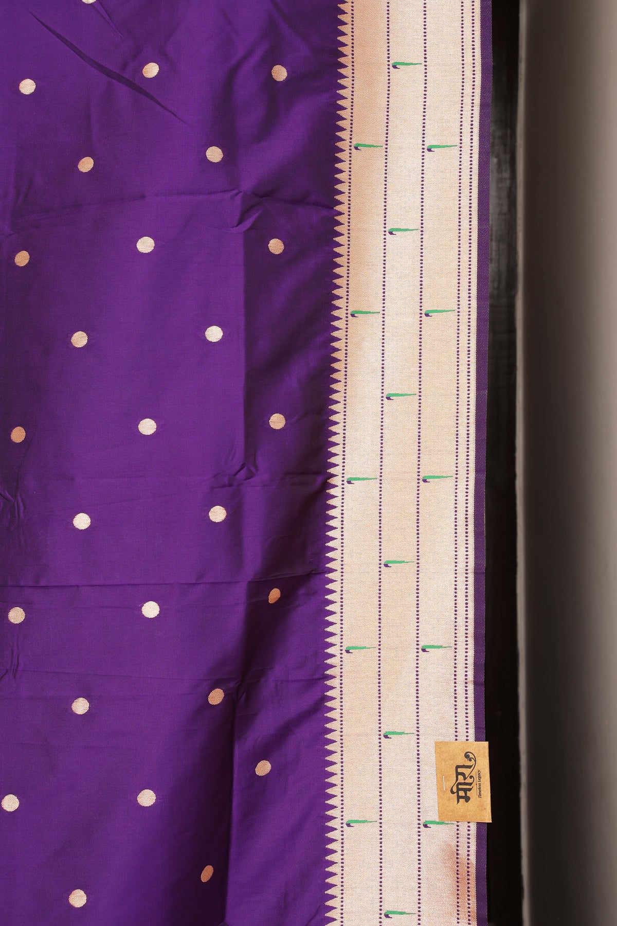 Royal Purple Kanjivaram Paithani