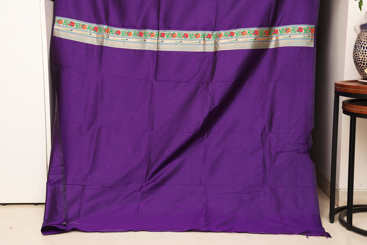 Royal Purple Kanjivaram Paithani