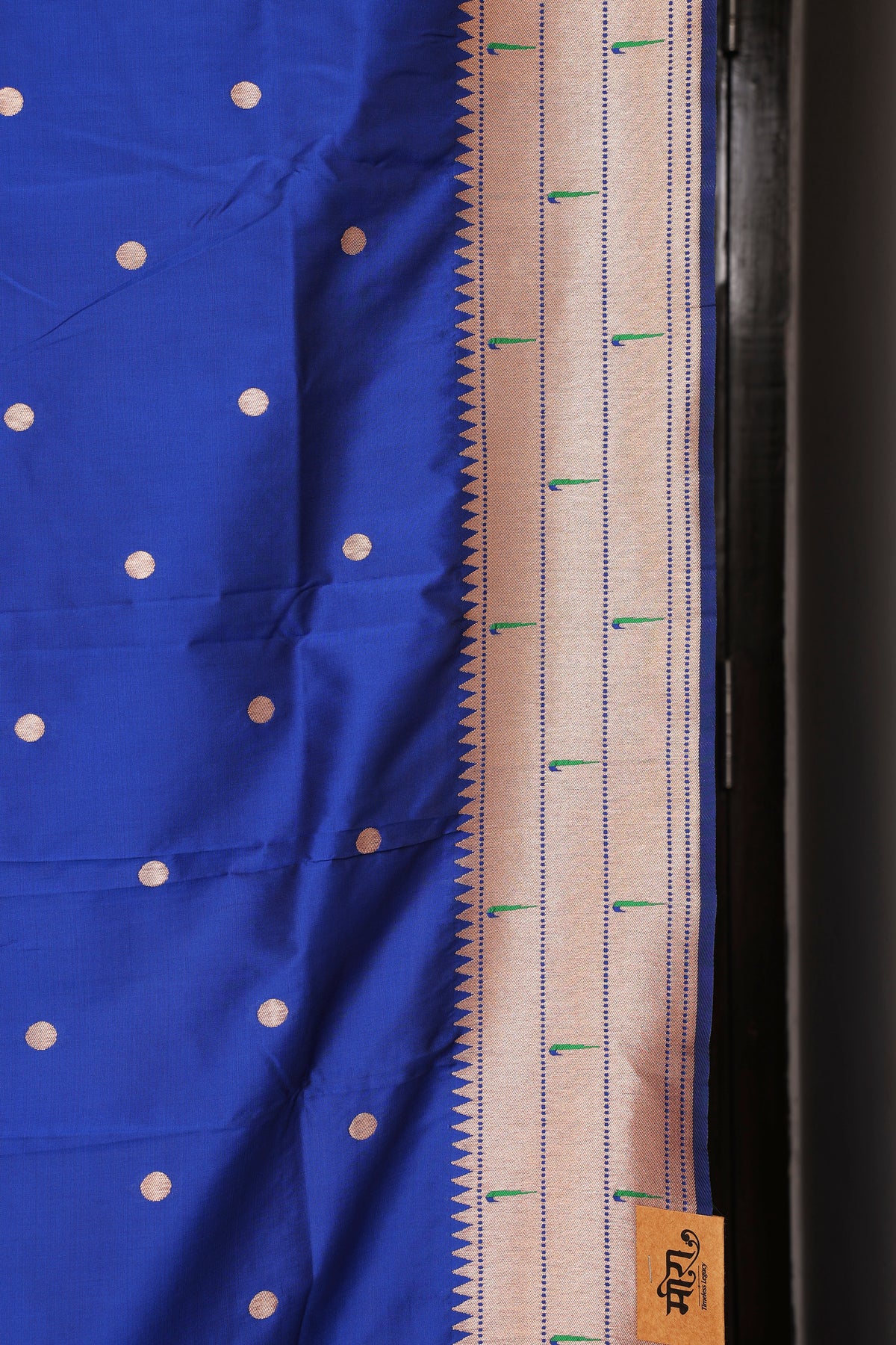 Royal Blue Kanjivaram Paithani